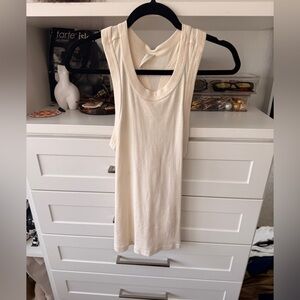 Women's Cream Tank Top
